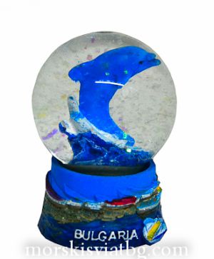 37-086-преспапие делфини България